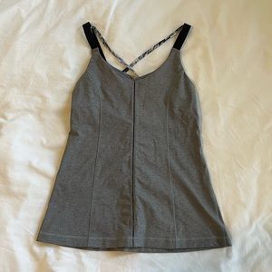 Lululemon Grey Workout Tank Top